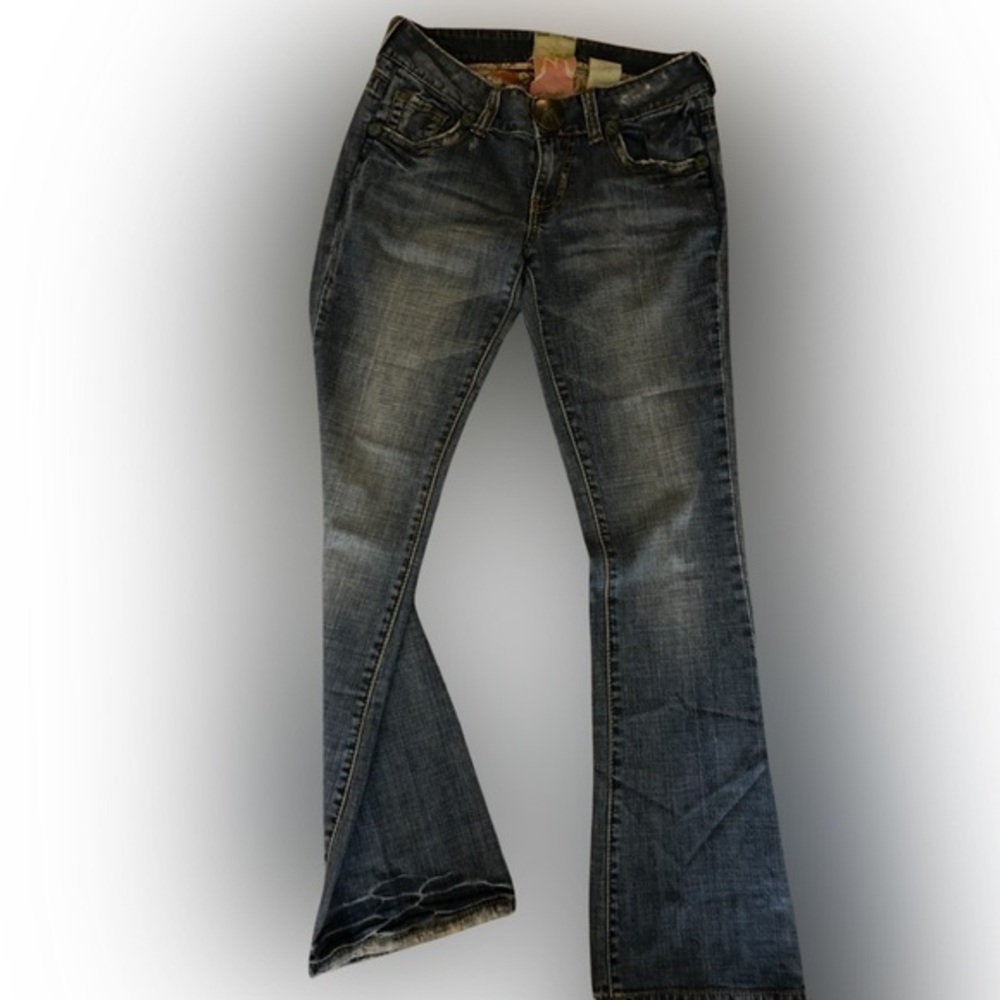 Marlow Vintage Anthropologie Jean - 27/4 distressed vintage jean cotton spandex
